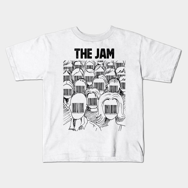 Barcode face The Jam Kids T-Shirt by adima